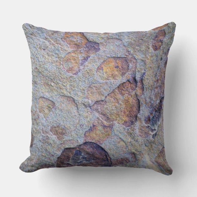 Coussin Pierre de fer rocheuse (Recto)