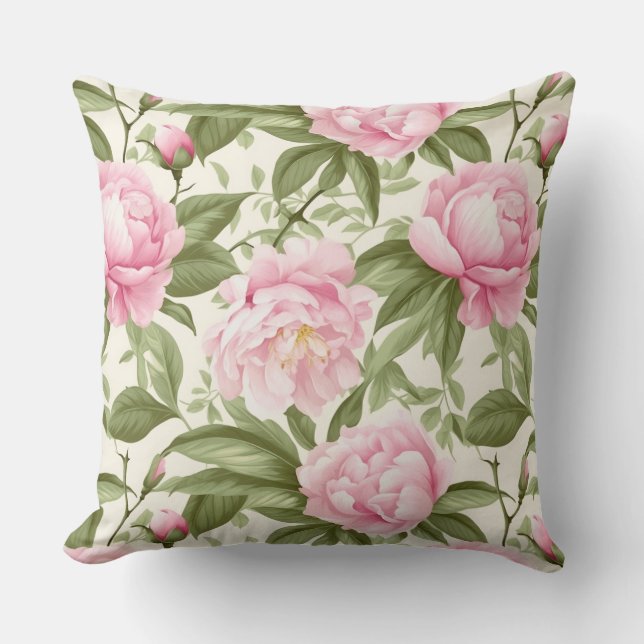Coussin Pies roses (Recto)