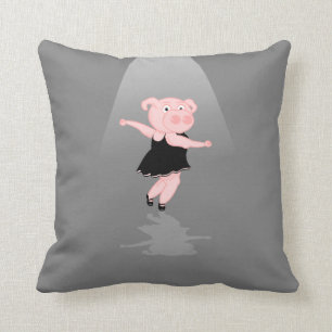 Coussin Pig Dancing