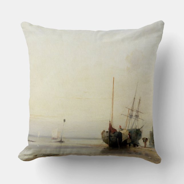 Coussin Pilier de Calais, c.1823-24 (huile sur le panneau) (Recto)