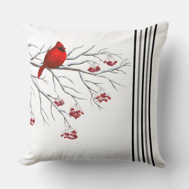 Coussin Pillow-Cardinal (Recto)
