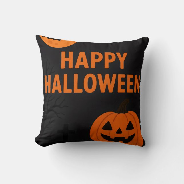 Coussin Pillow Halloween  (Recto)