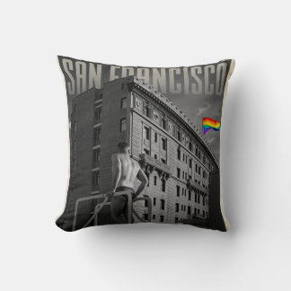 Coussin Pillow vintage San Francisco