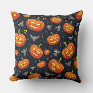 Coussin piloté de la fête d'Halloween