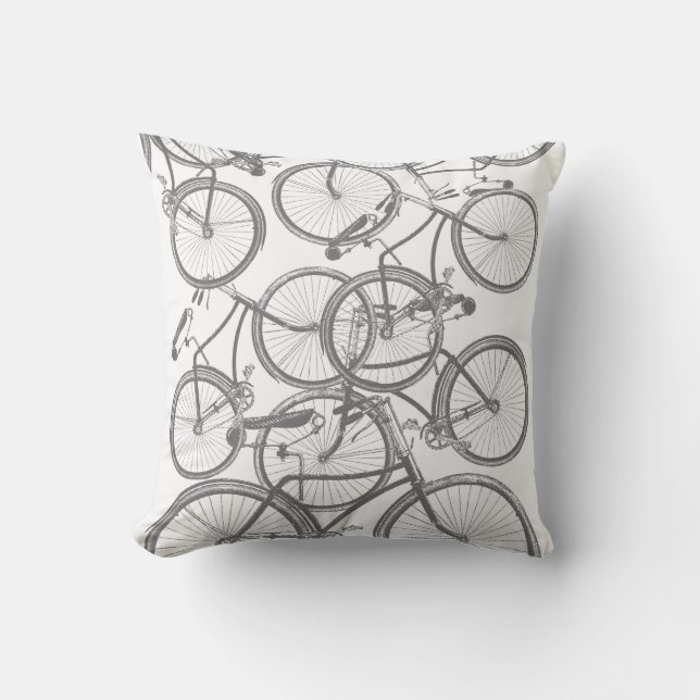 Coussin Pilote de lancement de bicyclette (Recto)