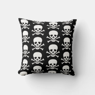 Coussin Pilote de lancement de crâne humain