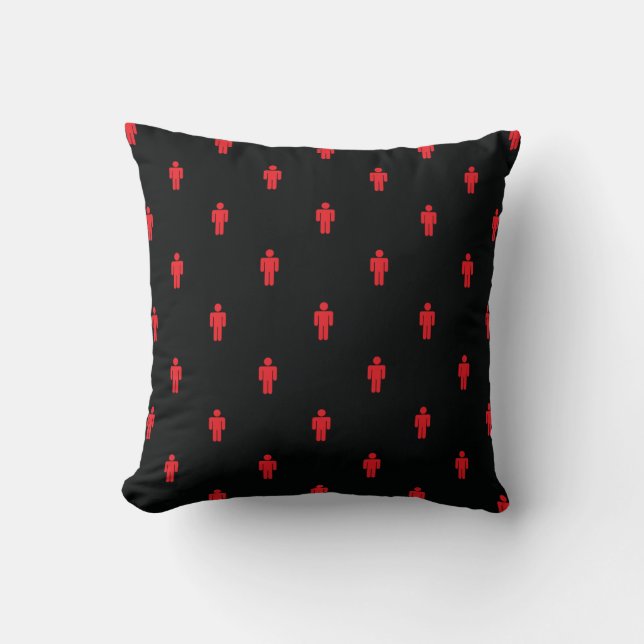 Coussin Pilote de lancement de l'homme des feux de circula (Recto)
