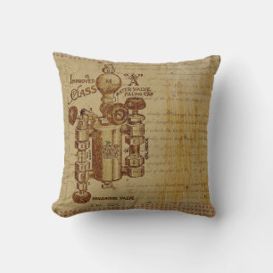Coussin Pilote de lancement vintage