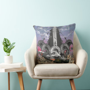 Coussin Pilote de machine à temps Steampunk