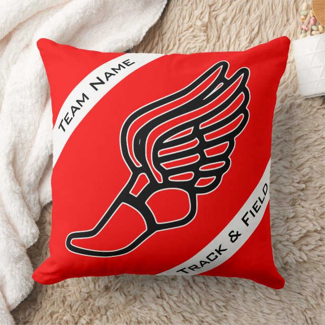 Coussin Pilote de piste et d'équipe de terrain personnalis (Couverture)
