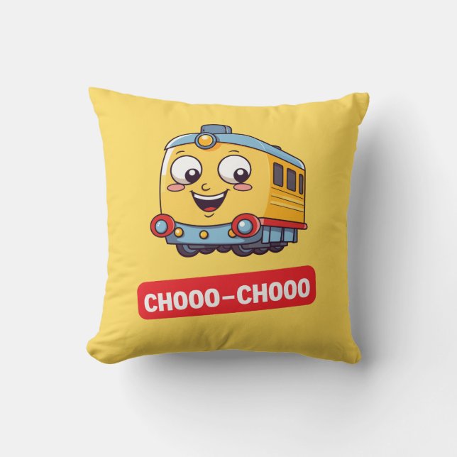 Coussin Pilote de train (Recto)