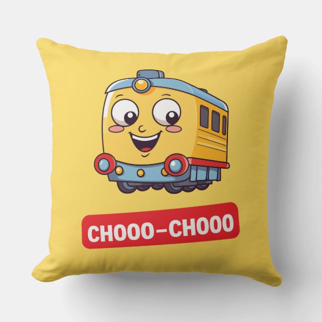 Coussin Pilote de train (Recto)
