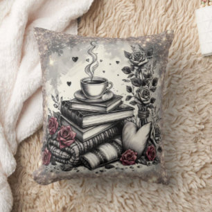 Coussin Pilote Lover de livre