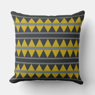 Coussin Pilotes de lancement de motif géométrique