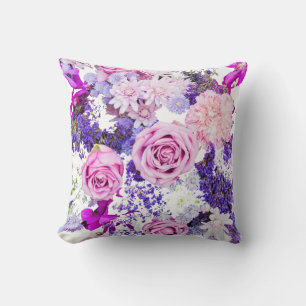 Coussin Pilotis Aux Fleurs