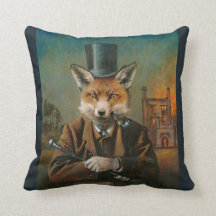 Coussin pimpant victorien de jet de Fox