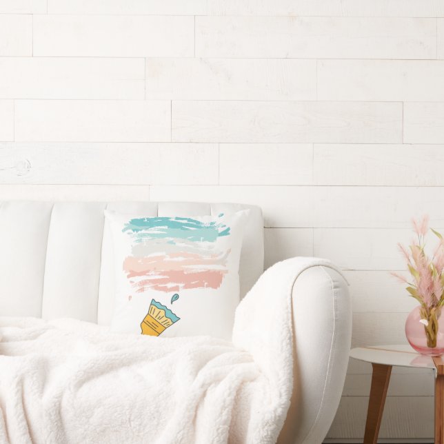 Coussin pinceau (Canapé)