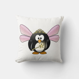 Coussin Pingouin à lancer/Pingouin à poil
