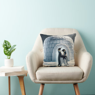 Coussin Pingouins Dansant Lente Par Igloo