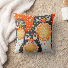 Coussin Pingouins fantastiques