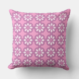 Coussin Pink Blossom Retro 