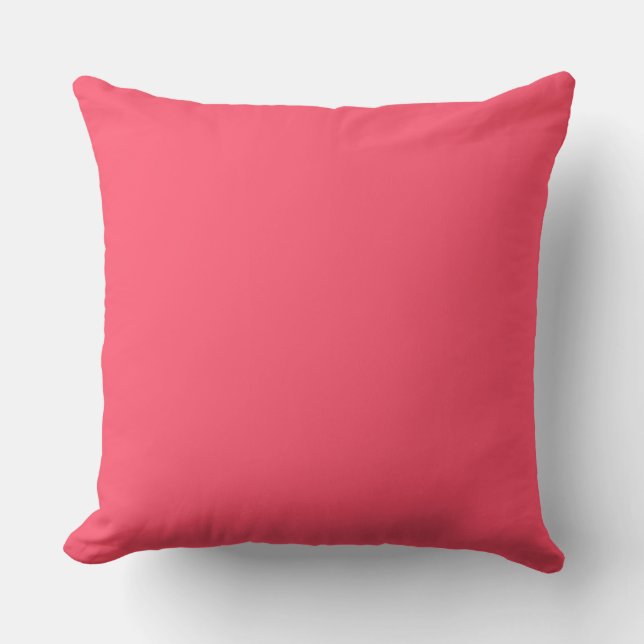 Coussin Pink, Lovely, Solid, Modern, Simple, Trendy (Recto)