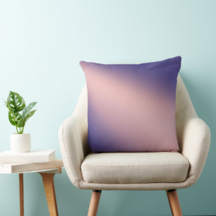Coussin Pink violet ombre clair de lune