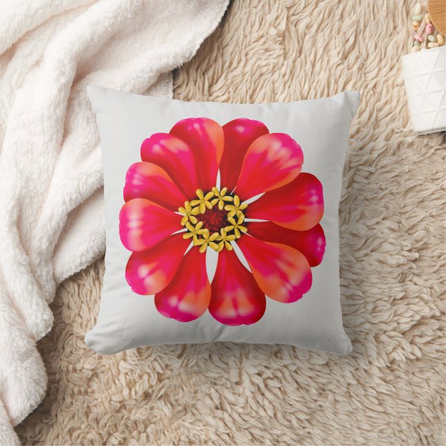 Coussin Pink Zinnia (Couverture)