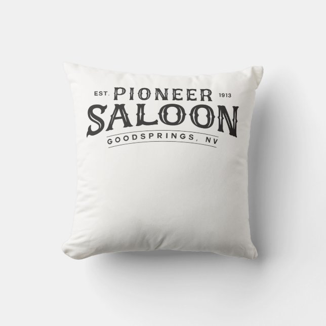 Coussin Pioneer Saloon Débardeur (Recto)