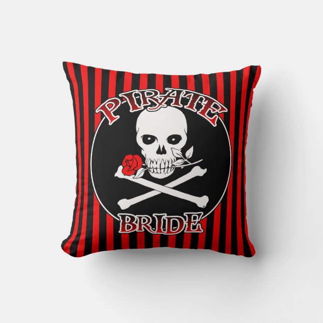Coussin Pirate Bride Jeu d'oreiller (Recto)