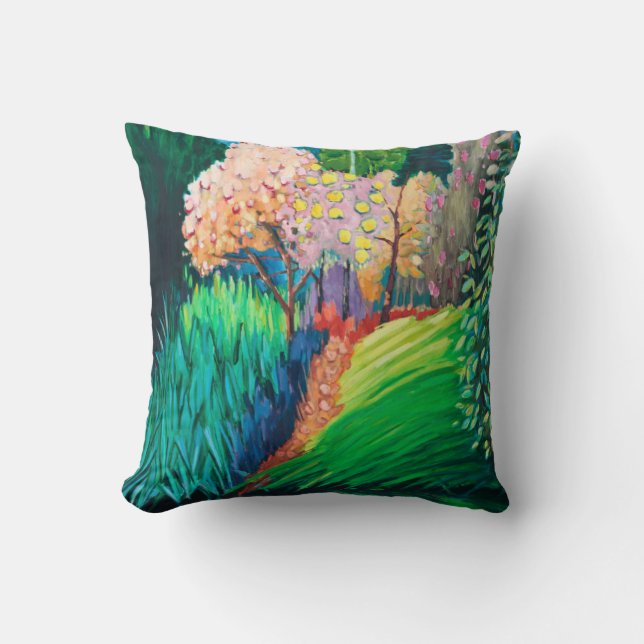 Coussin Piscine foncée (Recto)