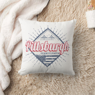 Coussin Pittsburgh City États-Unis Pennsylvanie USA