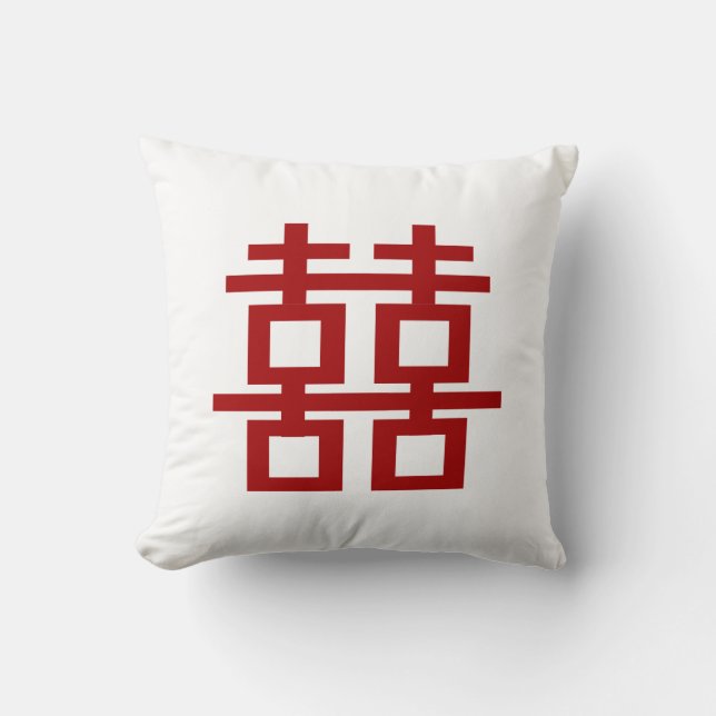 Coussin PixDezines do-it-yourself arrière - plan/rouge dou (Recto)