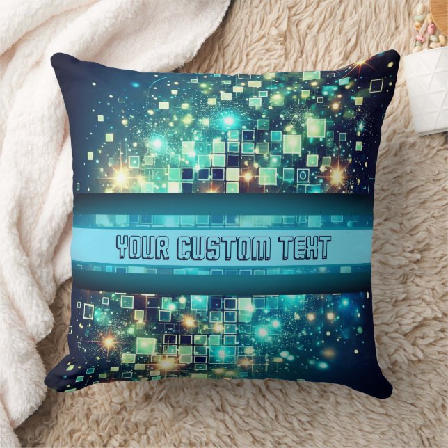 Coussin Pixel Bokeh (Couverture)