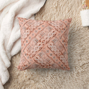 Coussin Pixie monochrome ethnique