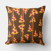 PIZZA MOTIF JETER PILLOW