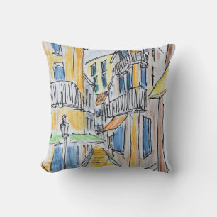 Coussin Placette Abbe Robert Jarred  Vieux Nice, France