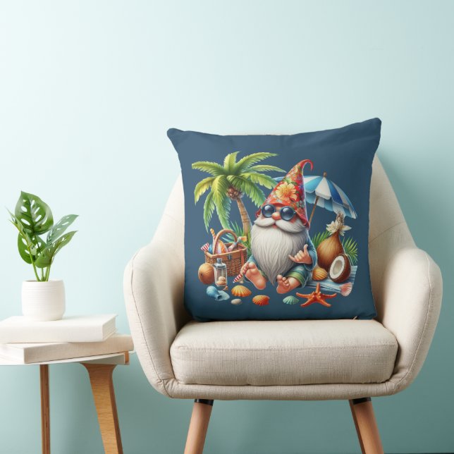 Coussin plage cool gnome (Chaise)