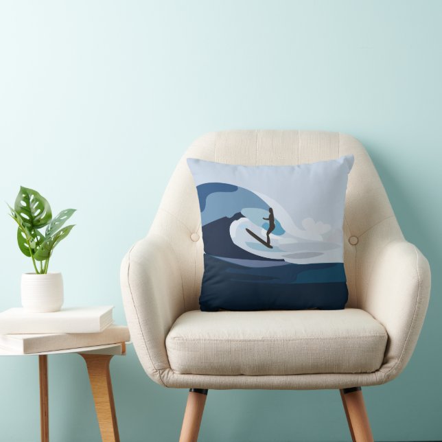 Coussin Plage de surfeur Surfing  (Chaise)