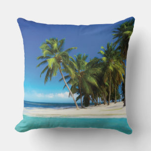 Coussin Plage exotique