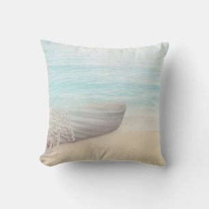 Coussin Plage nautique avec Rowboat & Fishing Net
