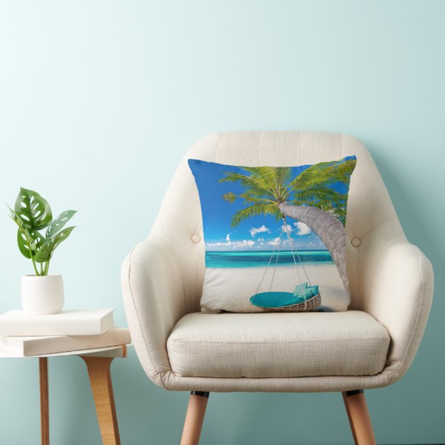 Coussin Plages tropicales | Tourisme tropical (Chaise)
