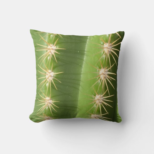 Coussin Plaid de lancer Cactus (Recto)