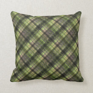 Coussin Plaid écossais écossais écossais écossais classiqu