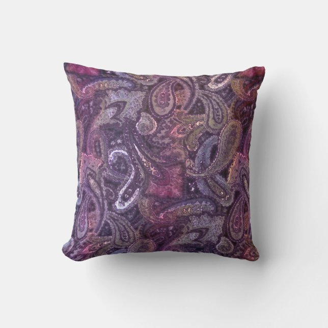Coussin Plain Paisley 3 (Recto)