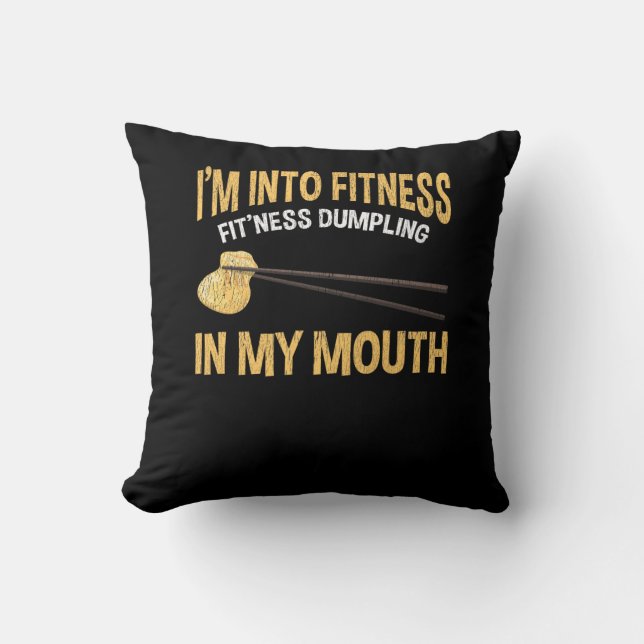 Coussin Plaisanterie amusante pour la forme en chinois sur (Recto)