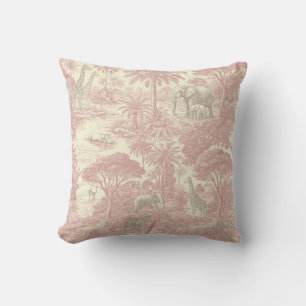 Coussin Planificateur Tropical de Motif de Toile de Jungle
