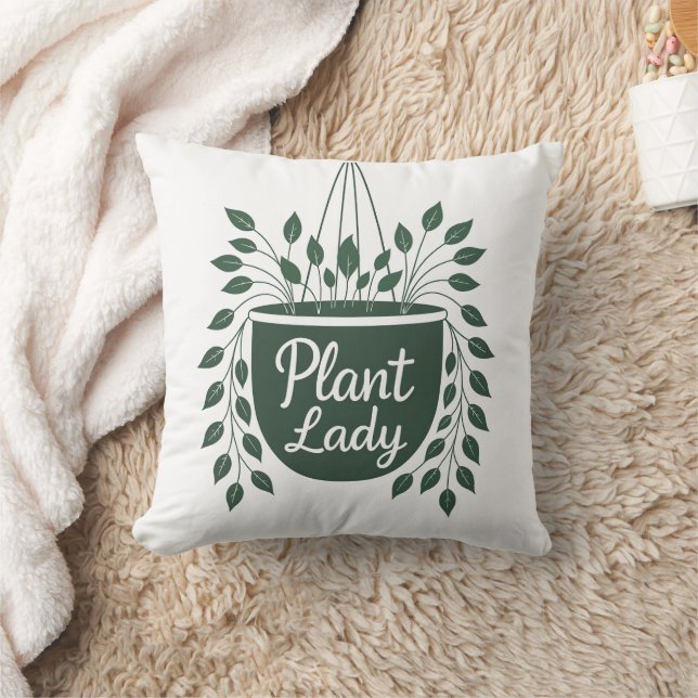 Coussin Plante Lady Hanging Plante (Couverture)