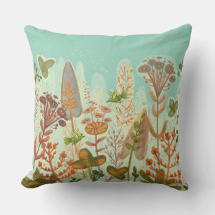Coussin plante mignon