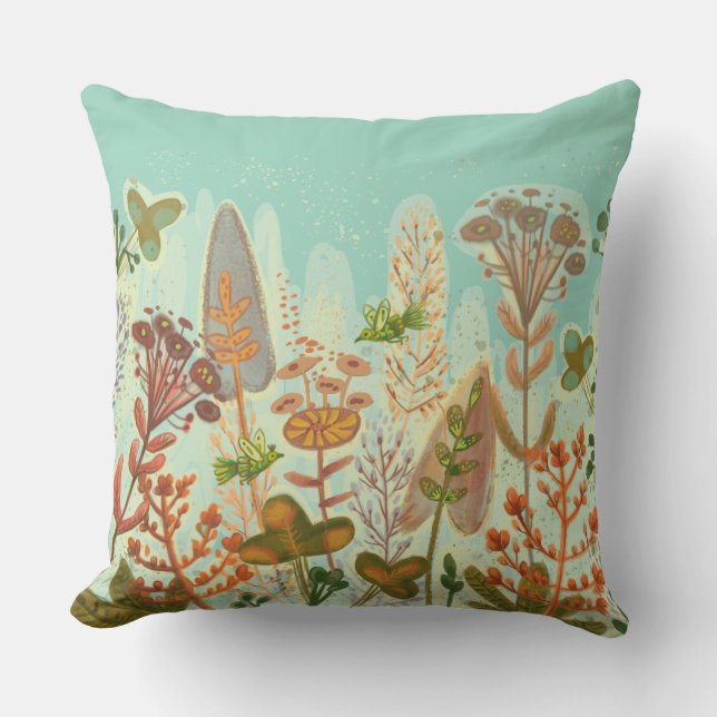Coussin plante mignon (Recto)